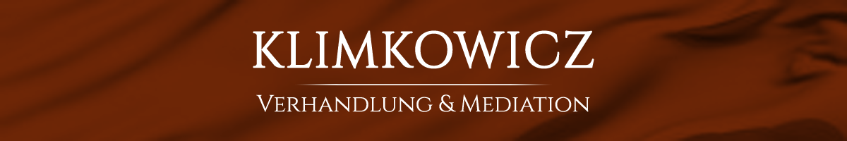 KLIMKOWICZ // Verhandlung & Mediation